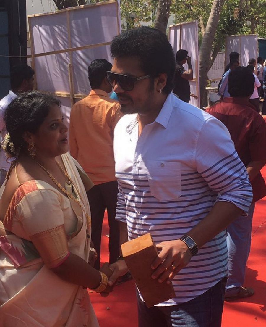 Nadigar Sangam Building Pooja Photos