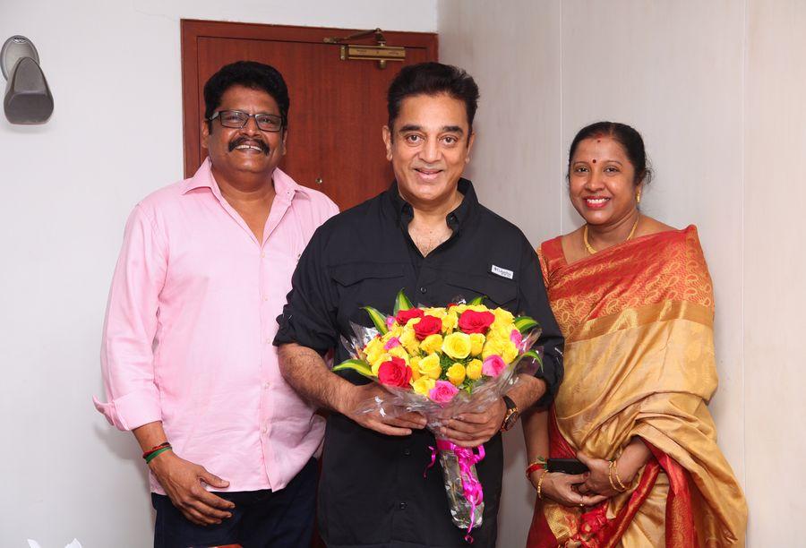 Nadigar Sangam members congratulate Kamal Haasan