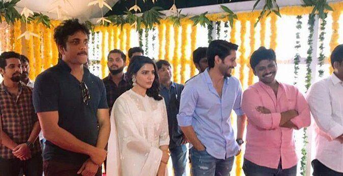 Naga Chaitanya & Samantha New Movie Opening Ceremony Photos