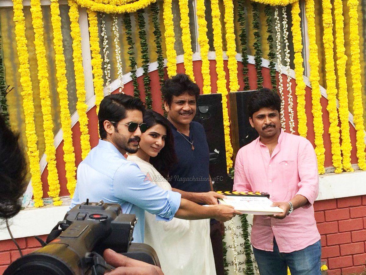 Naga Chaitanya & Samantha New Movie Opening Ceremony Photos