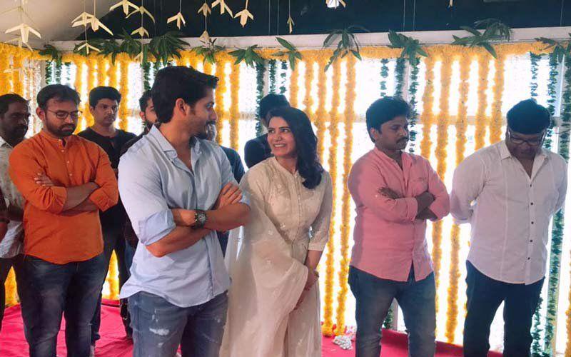 Naga Chaitanya & Samantha New Movie Opening Ceremony Photos