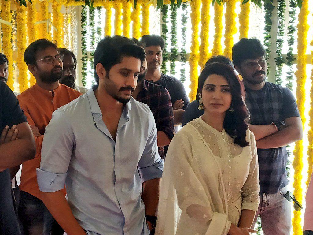 Naga Chaitanya & Samantha New Movie Opening Ceremony Photos