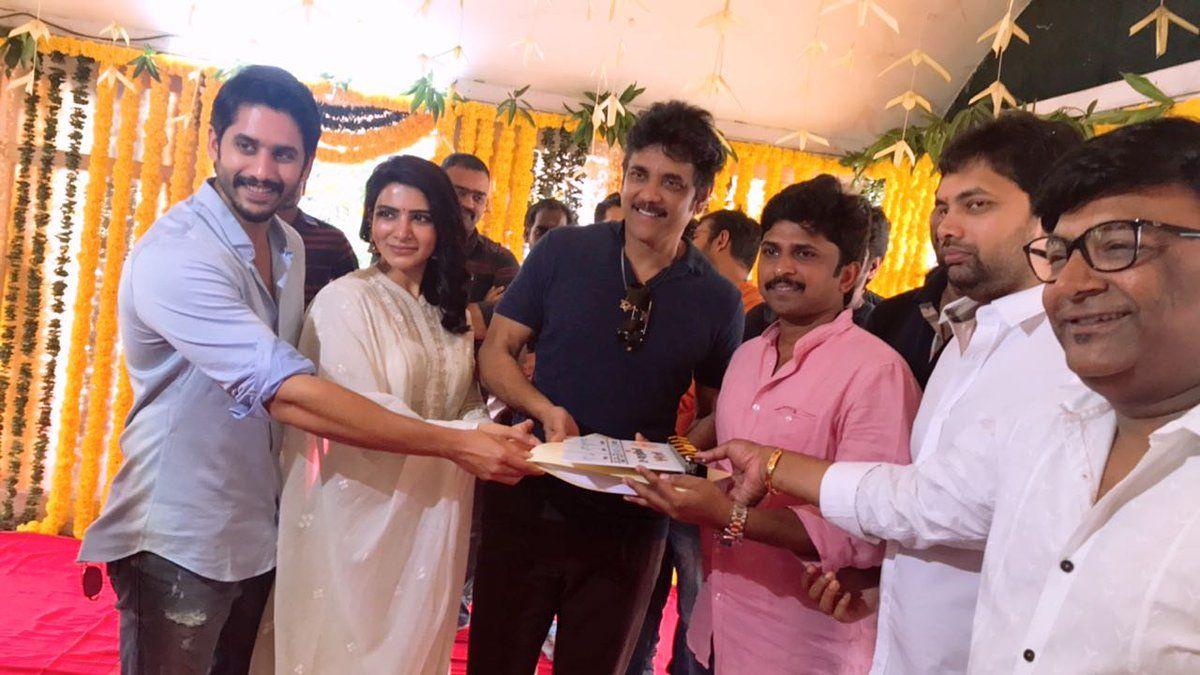 Naga Chaitanya & Samantha New Movie Opening Ceremony Photos