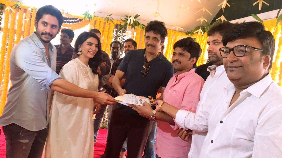 Naga Chaitanya & Samantha New Movie Opening Ceremony Photos