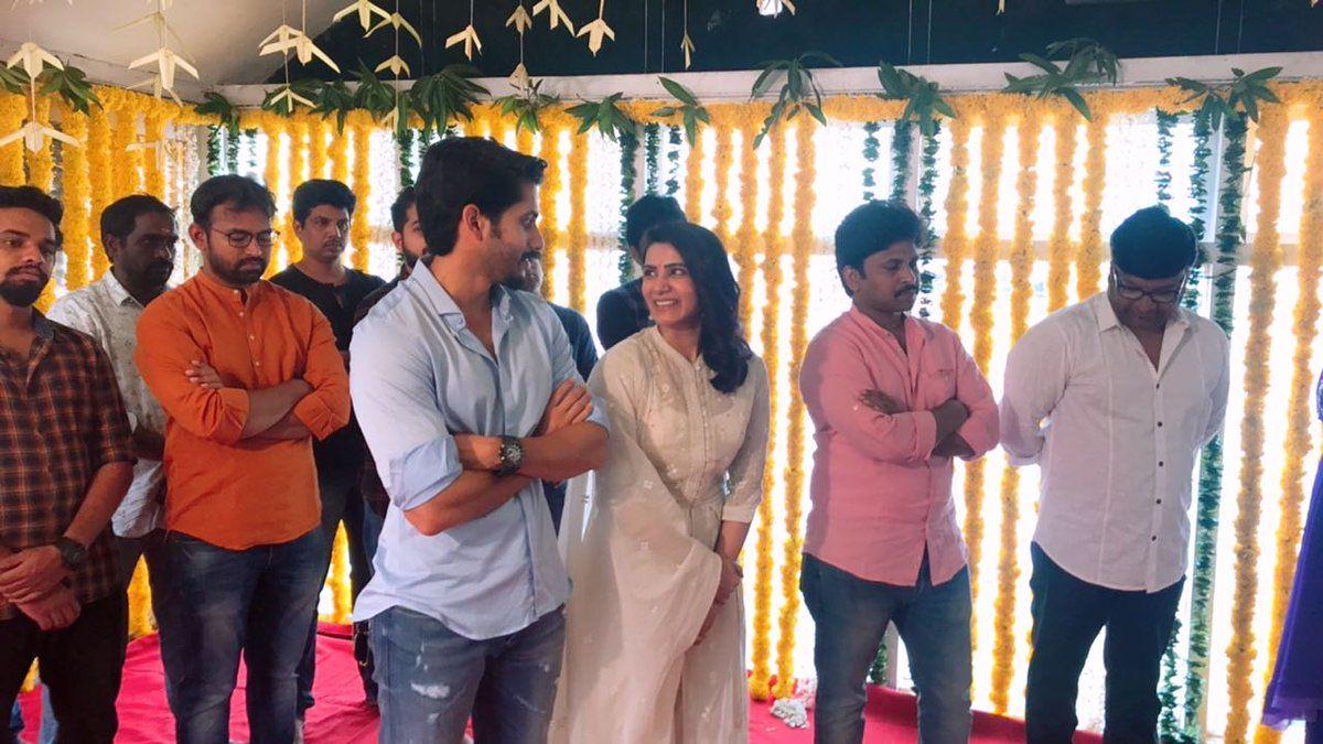 Naga Chaitanya & Samantha New Movie Opening Ceremony Photos