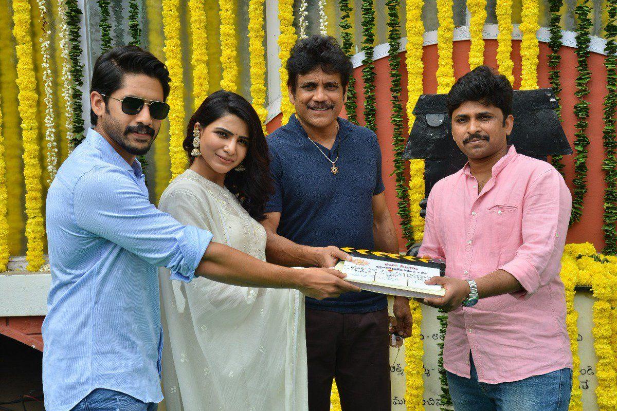 Naga Chaitanya & Samantha New Movie Opening Ceremony Photos