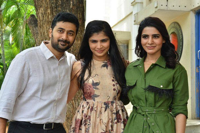 Naga Chaitanya & Samantha at Chi La Sow Movie Press Meet Photos