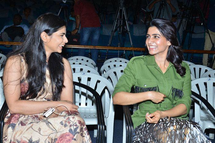 Naga Chaitanya & Samantha at Chi La Sow Movie Press Meet Photos