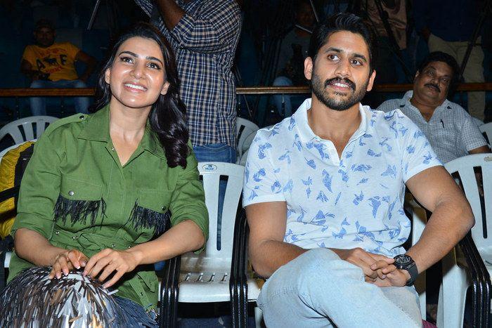 Naga Chaitanya & Samantha at Chi La Sow Movie Press Meet Photos