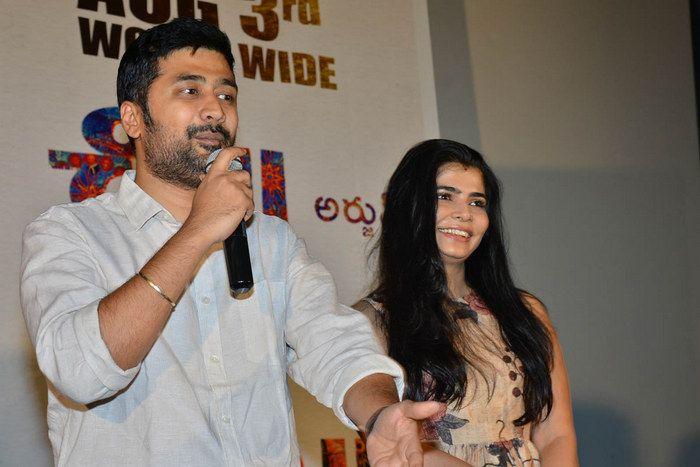 Naga Chaitanya & Samantha at Chi La Sow Movie Press Meet Photos