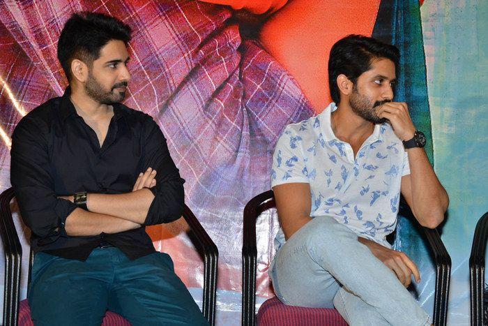 Naga Chaitanya & Samantha at Chi La Sow Movie Press Meet Photos
