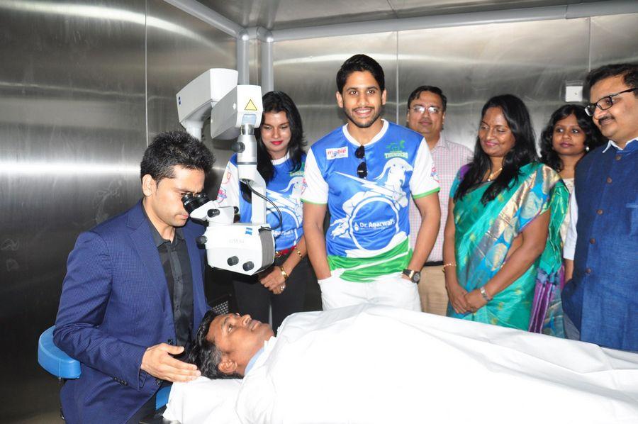 Naga Chaitanya Inagurates Dr Garwal Eye Hospital Photos