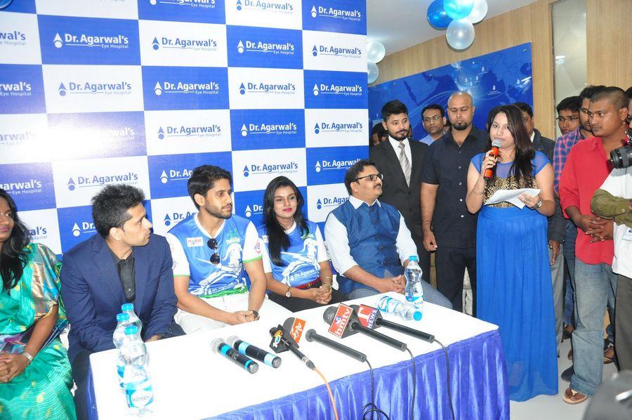 Naga Chaitanya Inagurates Dr Garwal Eye Hospital Photos