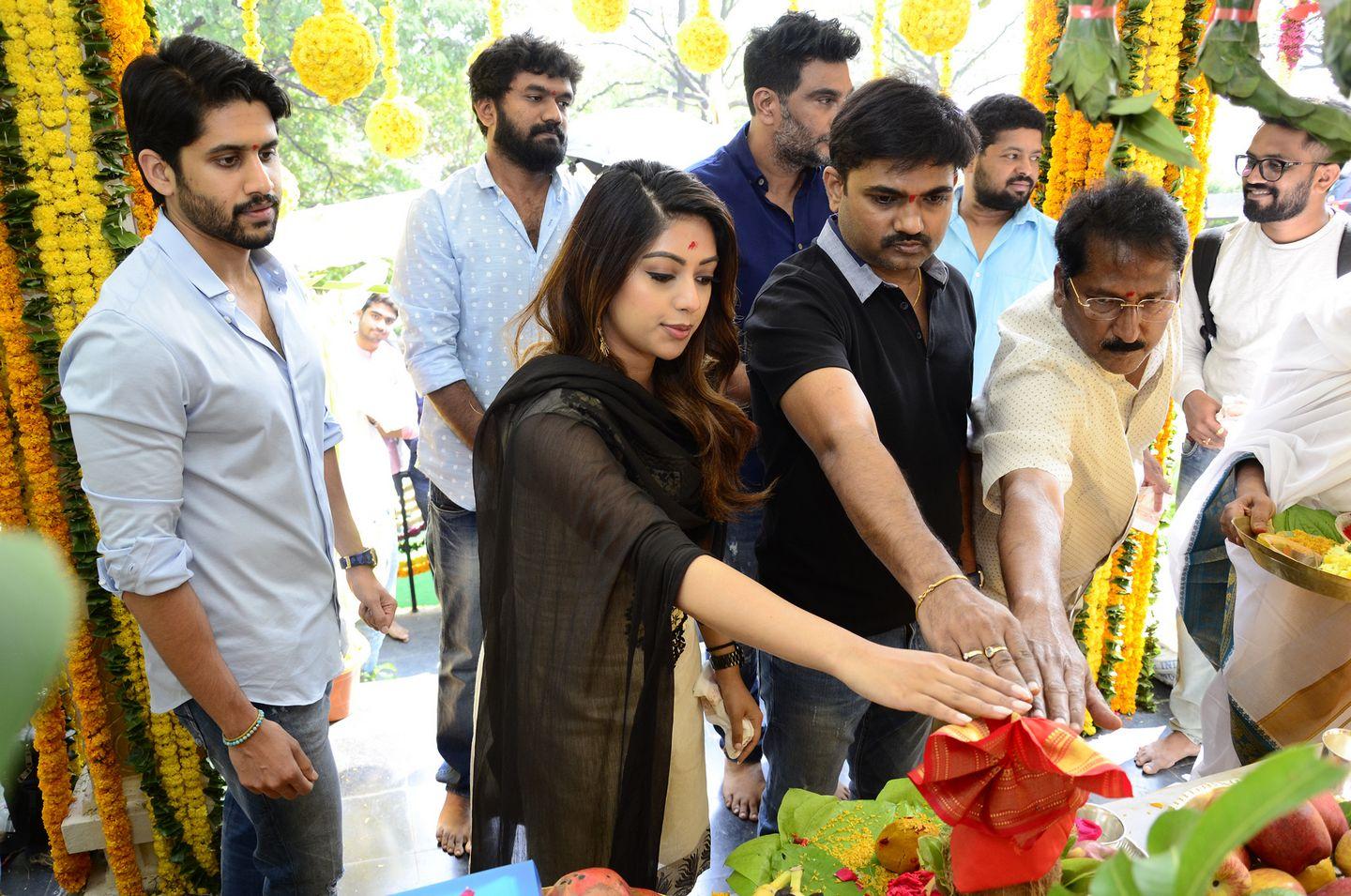 Naga Chaitanya New Movie Opening Ceremony Photos