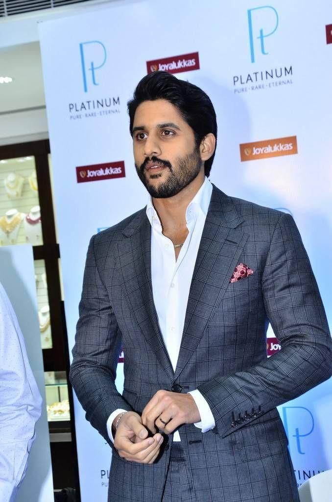 Naga Chaitanya Stills At Joyalukkas Men Jewellery Launch