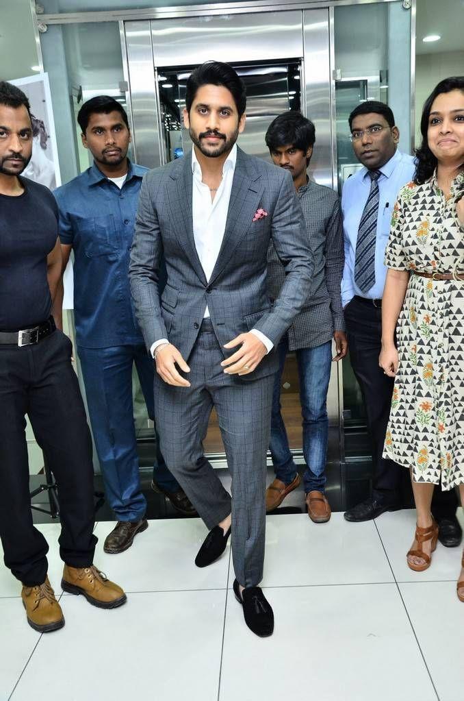 Naga Chaitanya Stills At Joyalukkas Men Jewellery Launch