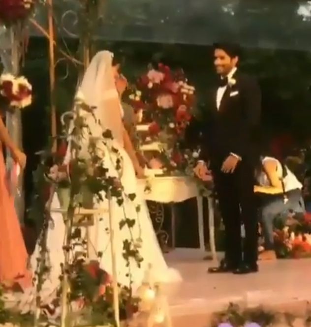 Naga Chaitanya and Samantha Christian Wedding Photos