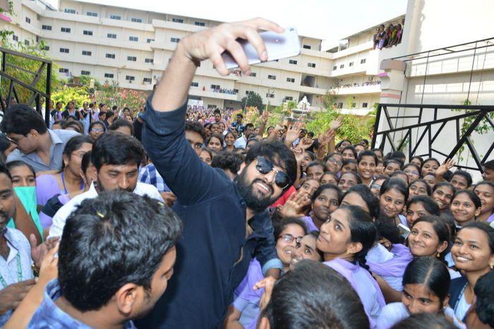 Naga Shourya promotes Chalo Movie Photos