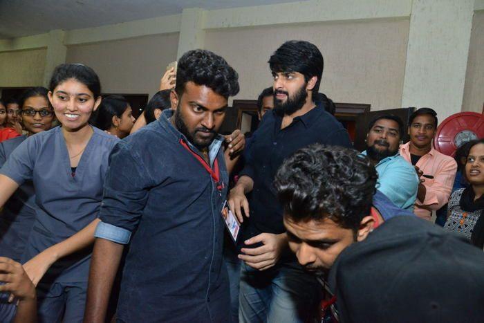 Naga Shourya promotes Chalo Movie Photos