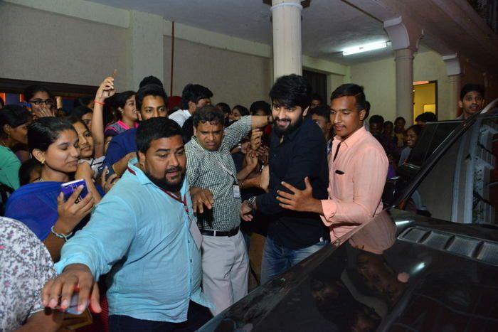 Naga Shourya promotes Chalo Movie Photos