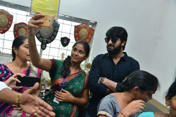 Naga Shourya promotes Chalo Movie Photos