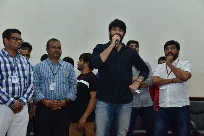 Naga Shourya promotes Chalo Movie Photos