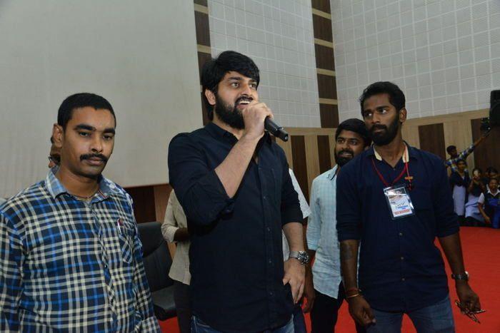 Naga Shourya promotes Chalo Movie Photos