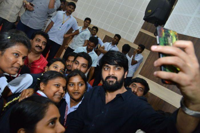 Naga Shourya promotes Chalo Movie Photos