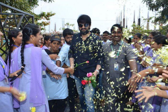 Naga Shourya promotes Chalo Movie Photos