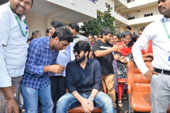 Naga Shourya promotes Chalo Movie Photos