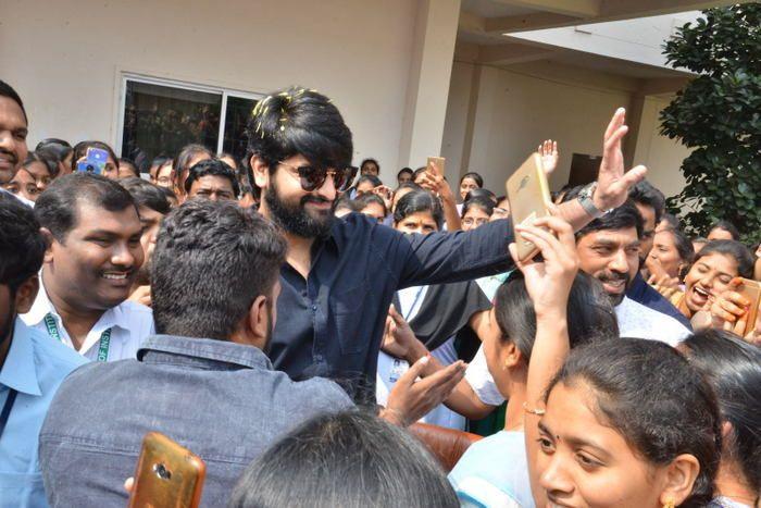 Naga Shourya promotes Chalo Movie Photos