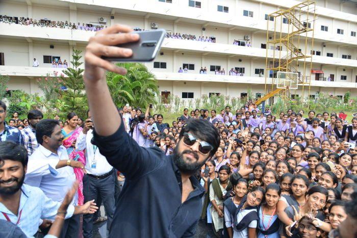 Naga Shourya promotes Chalo Movie Photos