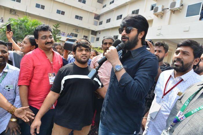 Naga Shourya promotes Chalo Movie Photos