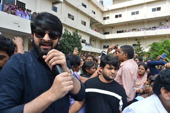 Naga Shourya promotes Chalo Movie Photos