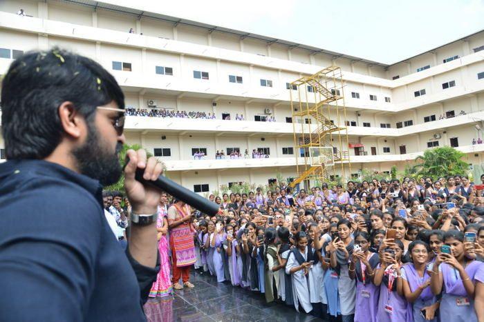 Naga Shourya promotes Chalo Movie Photos