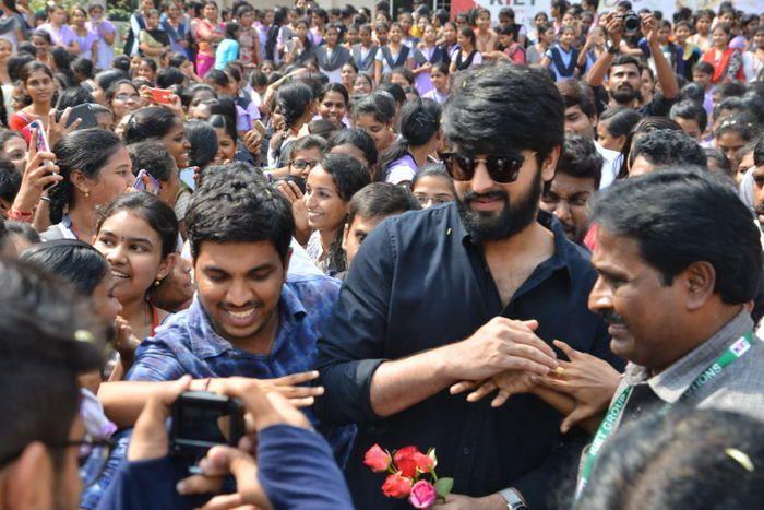 Naga Shourya promotes Chalo Movie Photos