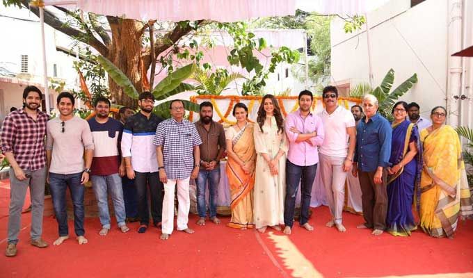 Nagarjuna's Manmadhudu 2 Starts Rolling