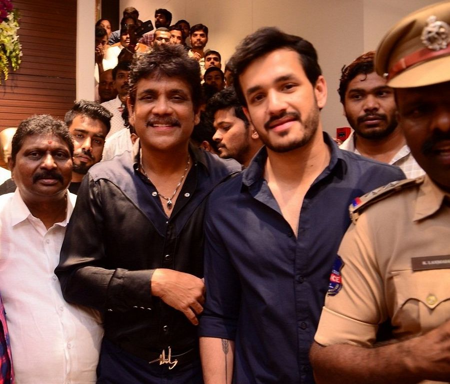 Nagarjuna & Akhil launches South India Shopping Mall