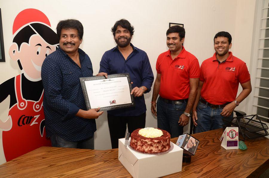 Nagarjuna Lanuched CarZ Officially launches franchise Program