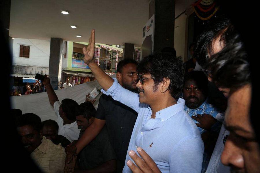 Nagarjuna Launches Swapna Theatre Photos