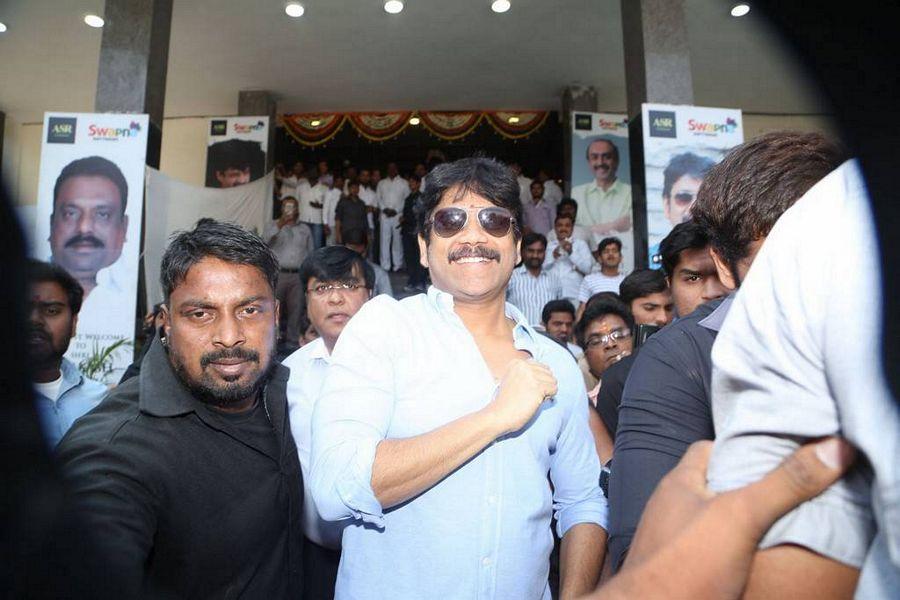 Nagarjuna Launches Swapna Theatre Photos