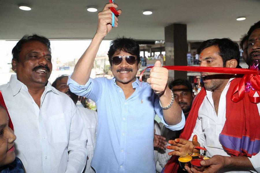 Nagarjuna Launches Swapna Theatre Photos