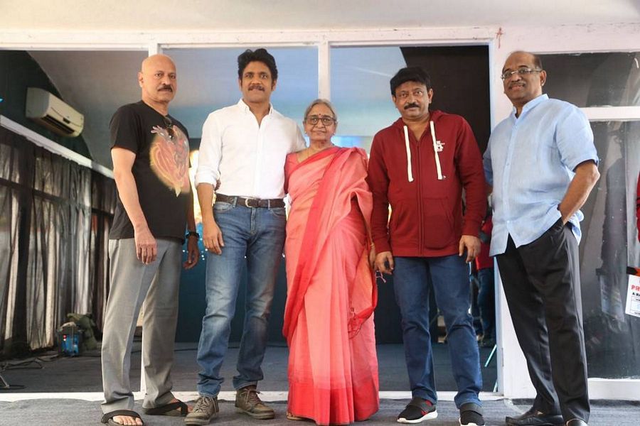 Nagarjuna-Ram Gopal Varma New Movie Launch Photos