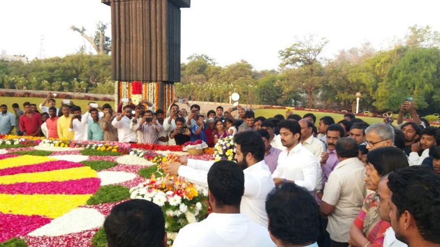 Nandamuri Family AT NTR Ghat Today Photos