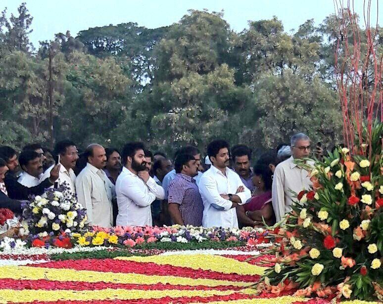 Nandamuri Family AT NTR Ghat Today Photos
