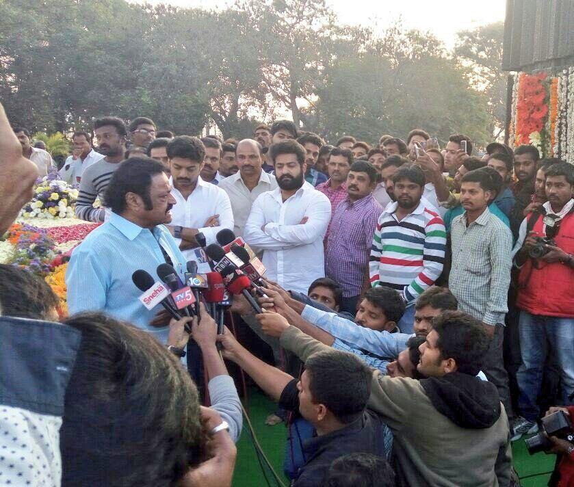 Nandamuri Family AT NTR Ghat Today Photos