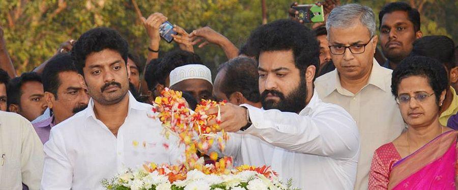 Nandamuri Family AT NTR Ghat Today Photos