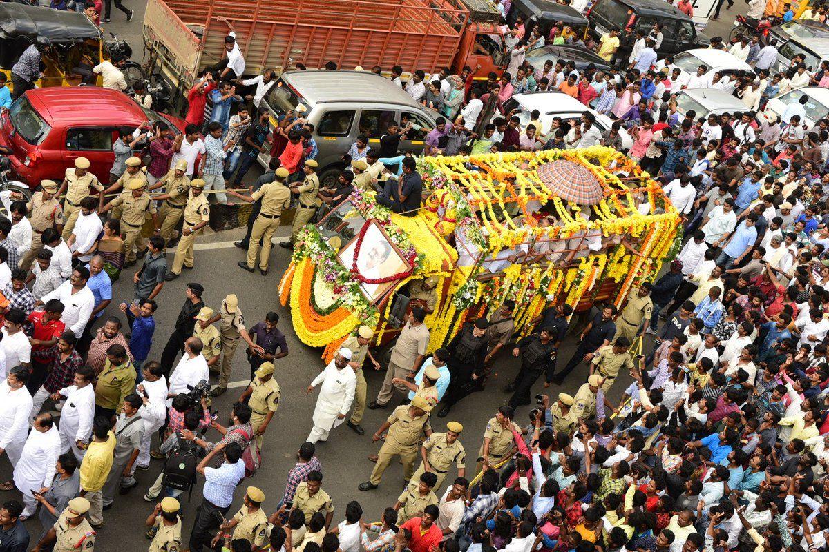 Nandamuri Harikrishna's Anthima Yatra Photos