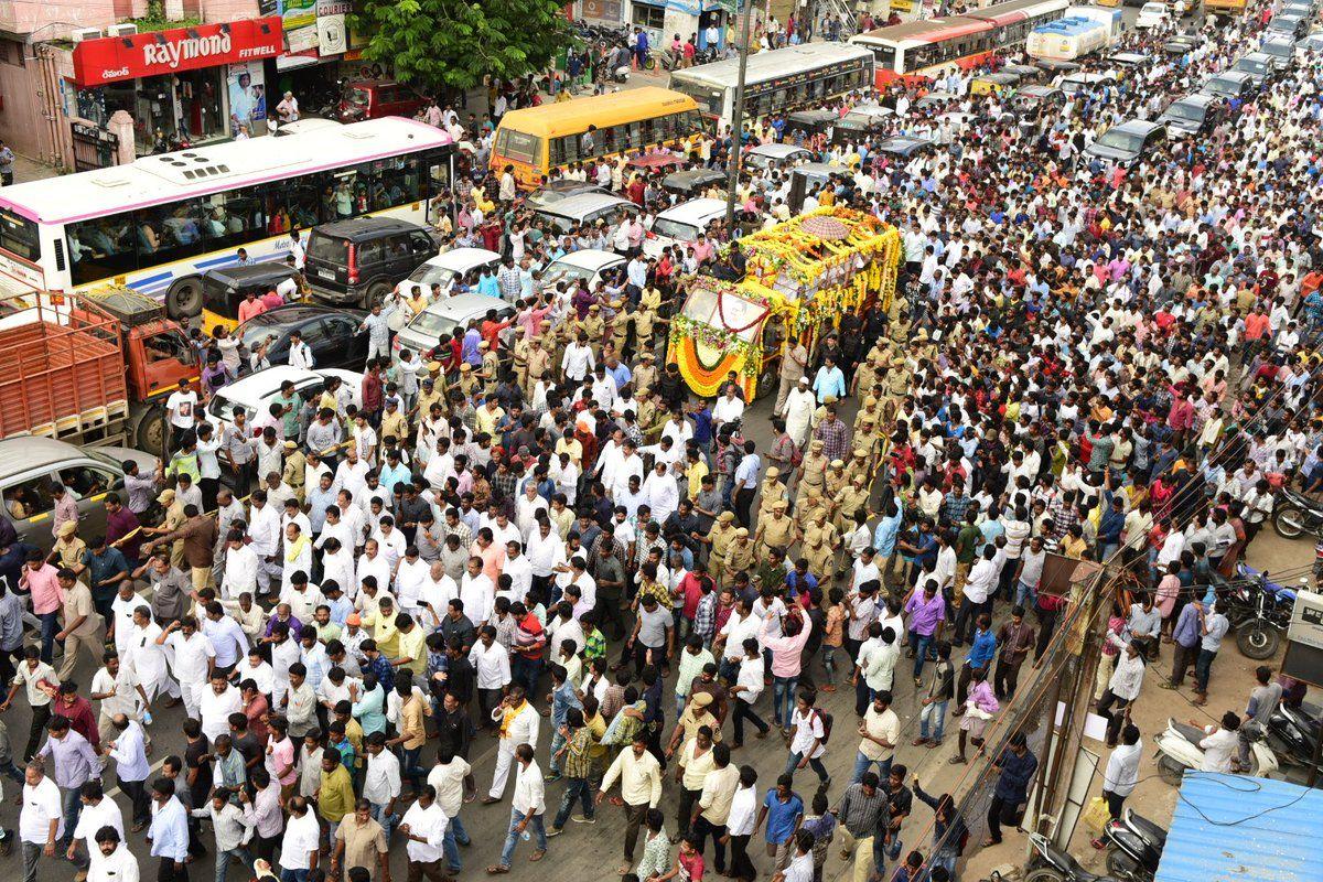 Nandamuri Harikrishna's Anthima Yatra Photos