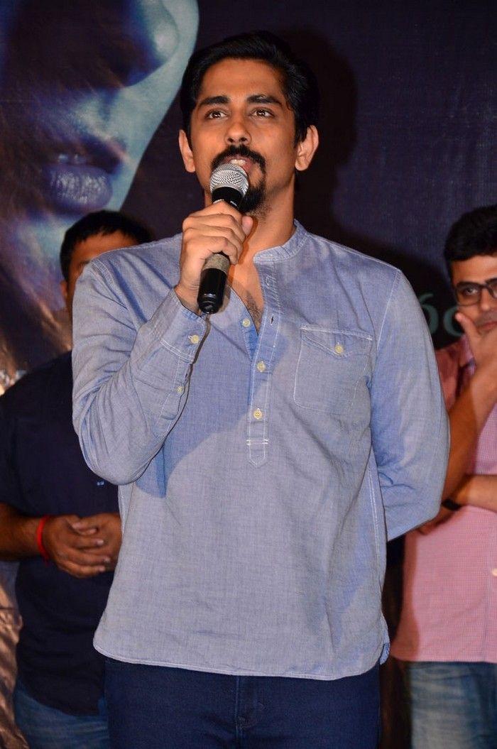 Nani & Siddharth at Gruham Movie Trailer Launch